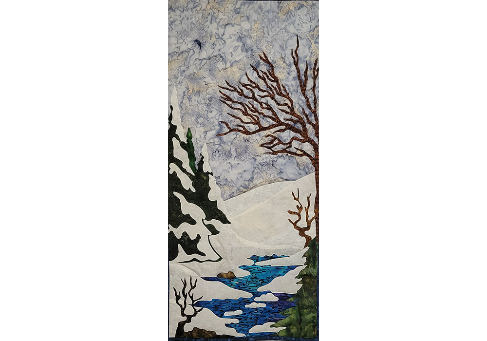 Winter-Four Seasons Landscape Quilt Class